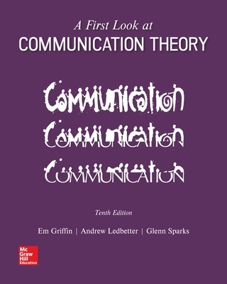 Book cover for A First Look at Communication Theory