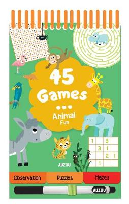 Book cover for 45 Games Animal Fun