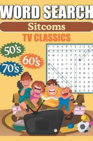 Cover of Word Search Sitcoms TV Classics