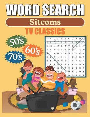 Book cover for Word Search Sitcoms TV Classics