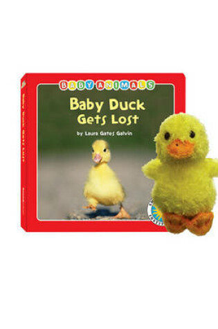 Cover of Baby Duck Gets Lost, with Toy