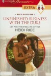 Book cover for Unfinished Business with the Duke