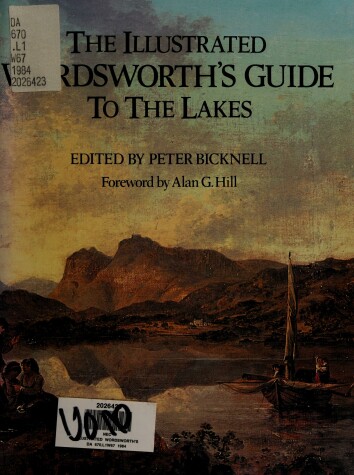 Book cover for The Illustrated Wordsworth's Guide to the Lakes