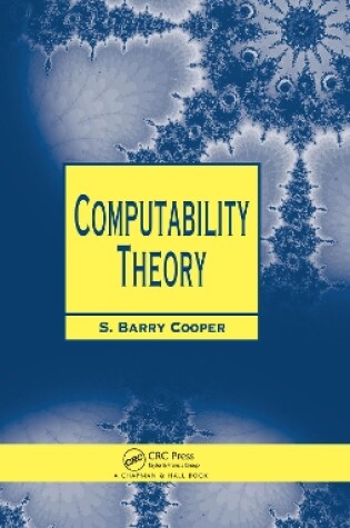 Cover of Computability Theory