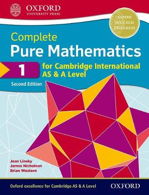 Book cover for Complete Pure Mathematics 1 for Cambridge International AS & A Level