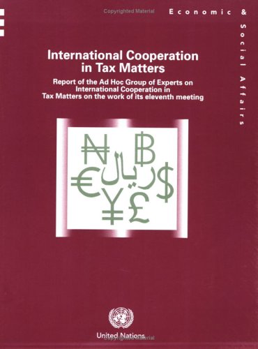 Book cover for International Cooperation in Tax Matters