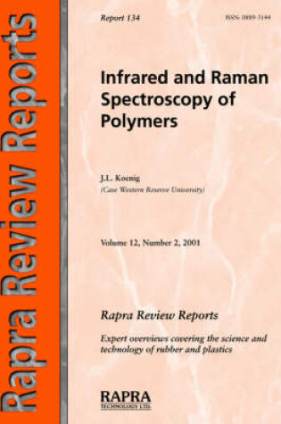 Cover of Infrared and Raman Spectroscopy of Polymers