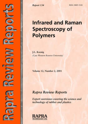 Book cover for Infrared and Raman Spectroscopy of Polymers