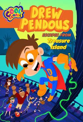 Book cover for Drew Pendous Escapes from Treasure Island