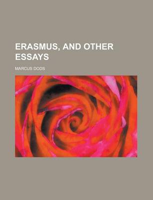 Book cover for Erasmus, and Other Essays