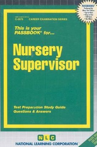 Cover of Nursery Supervisor