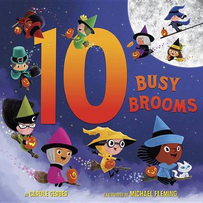 Book cover for 10 Busy Brooms