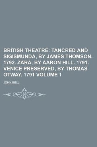 Cover of British Theatre Volume 1