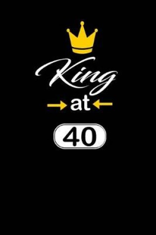 Cover of king at 40