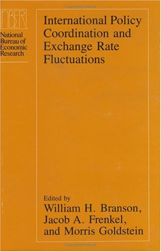 Book cover for International Policy Coordination and Exchange Rate Fluctuations