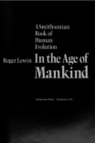 Cover of In the Age of Mankind
