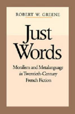 Book cover for Just Words