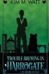 Book cover for Trouble Brewing in Harrogate