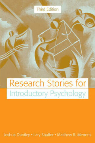 Cover of Research Stories for Introductory Psychology