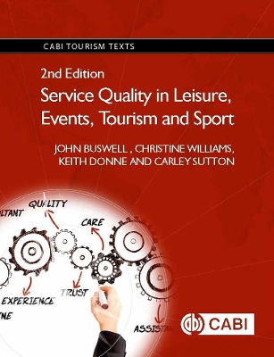 Cover of Service Quality in Leisure, Events, Tourism and Sport