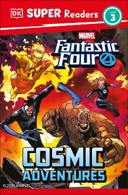 Cover of DK Super Readers Level 3 Marvel Fantastic Four Cosmic Adventures