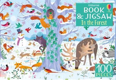 Book cover for Usborne Book and Jigsaw In the Forest