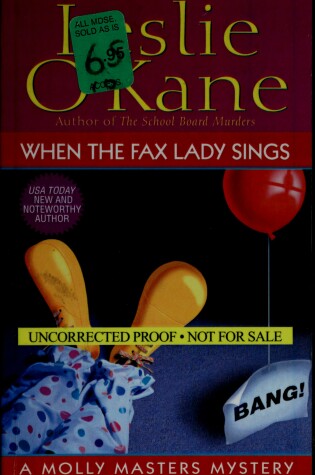 Cover of When the Fax Lady Sings