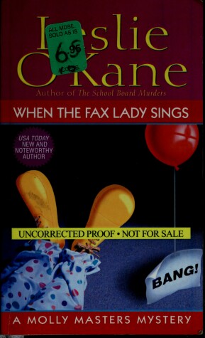 Book cover for When the Fax Lady Sings