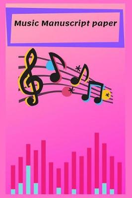 Book cover for Music Manuscript Paper