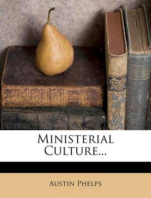 Book cover for Ministerial Culture...