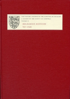 Book cover for A History of the County of Cornwall