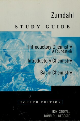 Cover of Study Guide for Zumdahl S Introductory Chemistry: A Foundation, 4th