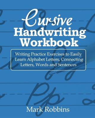 Book cover for Cursive Handwriting Workbook