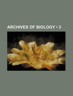 Book cover for Archives of Biology (3)