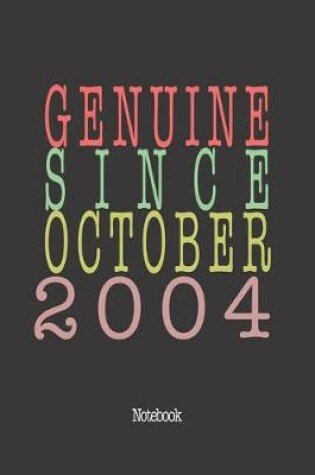 Cover of Genuine Since October 2004