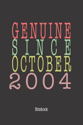 Book cover for Genuine Since October 2004