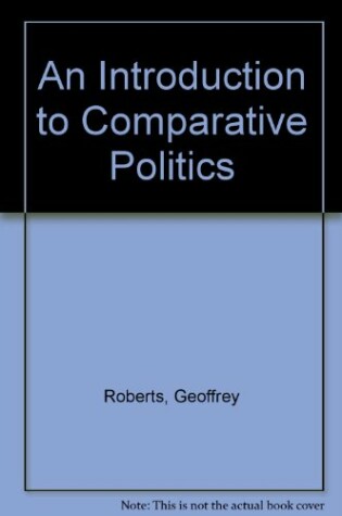 Cover of An Introduction to Comparative Politics