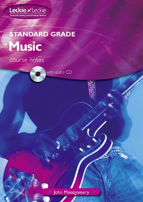 Book cover for STANDARD GRADE MUSIC NOTES WITH CD