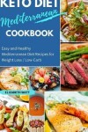 Book cover for Keto Diet Mediterranean Cookbook