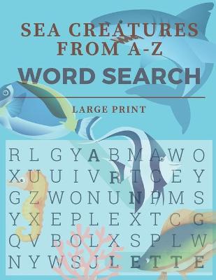 Book cover for Sea Creatures from A to Z