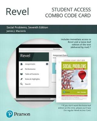 Book cover for Revel for Social Problems -- Combo Access Card