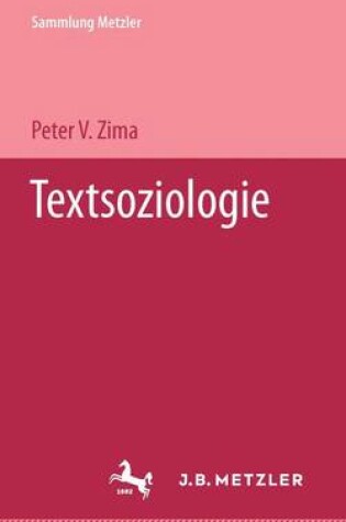 Cover of Textsoziologie