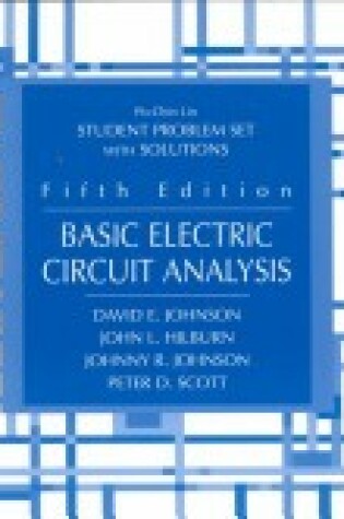 Cover of Basic Elec Circ Anal 5e STD Prob Sol