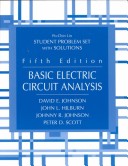 Book cover for Basic Elec Circ Anal 5e STD Prob Sol