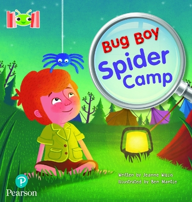 Book cover for Bug Club Reading Corner: Age 4-7: Bug Boy: Spider Camp