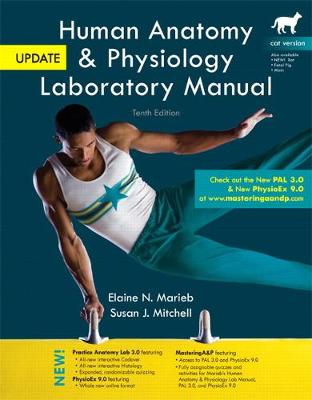 Book cover for Human Anatomy & Physiology Laboratory Manual, Cat Version, Update (2-downloads)