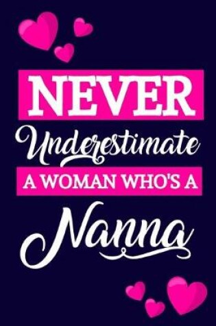 Cover of Never Underestimate A Woman Who's a Nanna