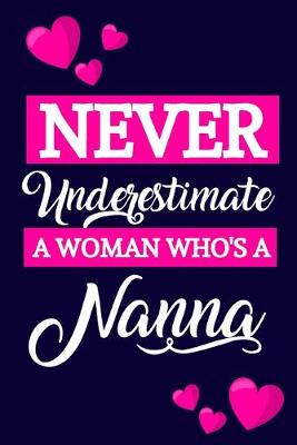 Book cover for Never Underestimate A Woman Who's a Nanna