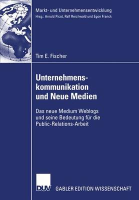 Book cover for Unternehmenskommunikation und Neue Medien