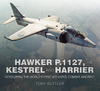 Book cover for Hawker P.1127, Kestrel and Harrier